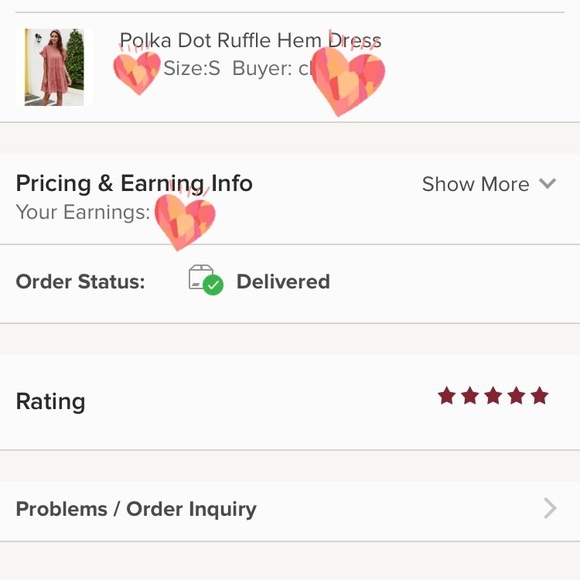 ✨LAST ONE✨Polka Dot Ruffle Hem Dress - Picture 7 of 7